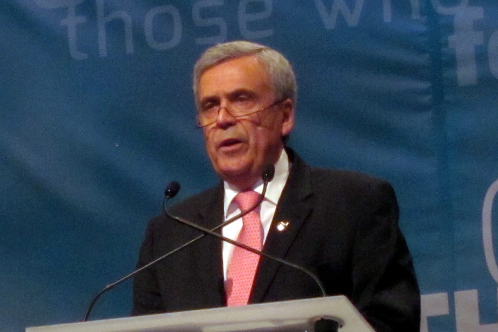 World Water Council President Benedito Braga, Budapest Water Summit Opening Ceremony, 8 October 2013