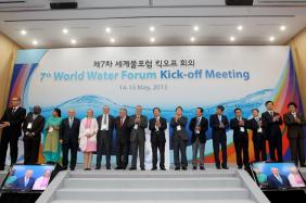 International Steering Committee of the 7th World Water Forum at the Opening Ceremony of the 7th World Water Forum Kick-off Meeting in Daegu-Gyeongbuk, Republic of Korea