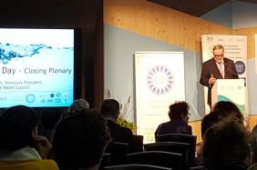 Loic Fauchon moderating closing session