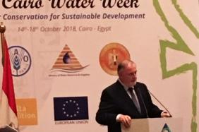 First Cairo Water Week - Opening Ceremony - Mr Loic Fauchon, Honorary President of the World Water Council	