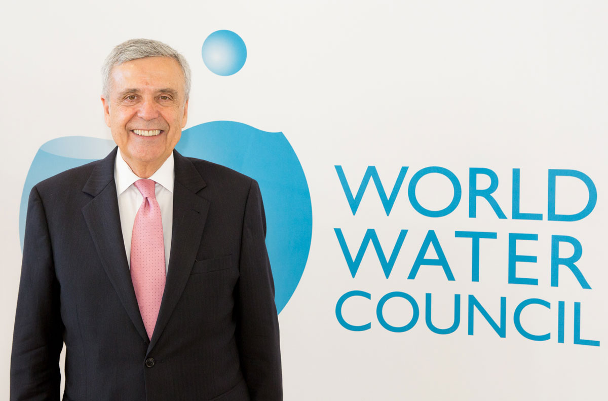 Benedito Braga has been elected to serve his second term as President of the World Water Council ® WWC/S. Sauerzapfe 