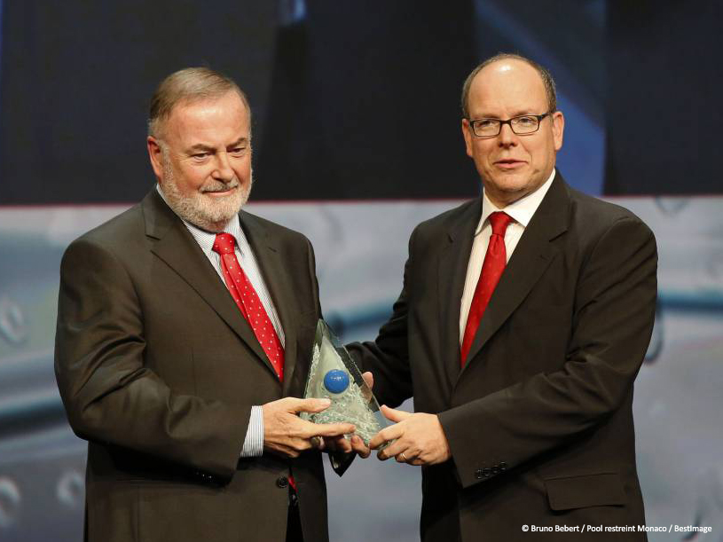 Loïc Fauchon also met H.S.H. Prince Albert II of Monaco