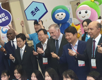 Loïc Fauchon during the Korea International Water Week 2019