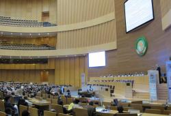 World Water Council President Ben Braga speaking at the Opening Plenary of Africa 2013