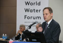 'IWRM Post-2015: a New Way Forward’ HLP - Daegu, 15 April. Photo: World Water Council.