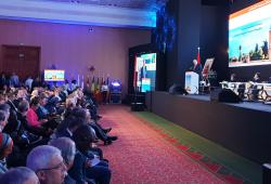 Loïc Fauchon speaks at the Opening Ceremony of the International Summit on Water Security, Marrakesh, 1 October 
