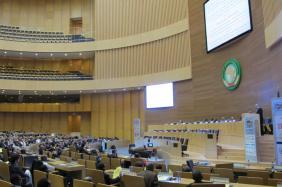 World Water Council President Ben Braga speaking at the Opening Plenary of Africa 2013