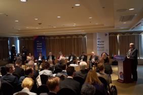 How can we achieve a water and food secure future High Level Panel – Daegu, 14 April. Photo: World Water Council. 