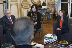 President Braga and Minister Royal discussed the positioning of water in the global climate debate.