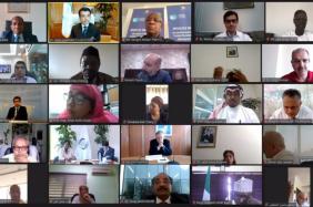 Participants of the virtual meeting organized on 27 July 2020