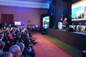 Loïc Fauchon speaks at the Opening Ceremony of the International Summit on Water Security, Marrakesh, 1 October 